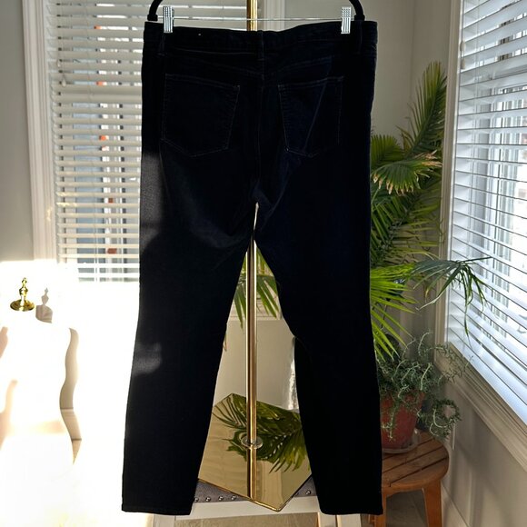 Sz 14 (32) Loft Modern Skinny in Black Corduroy - Picture 5 of 12